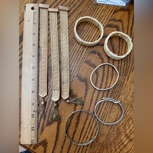 Elegant Gold and Silver Women's Bracelet Set